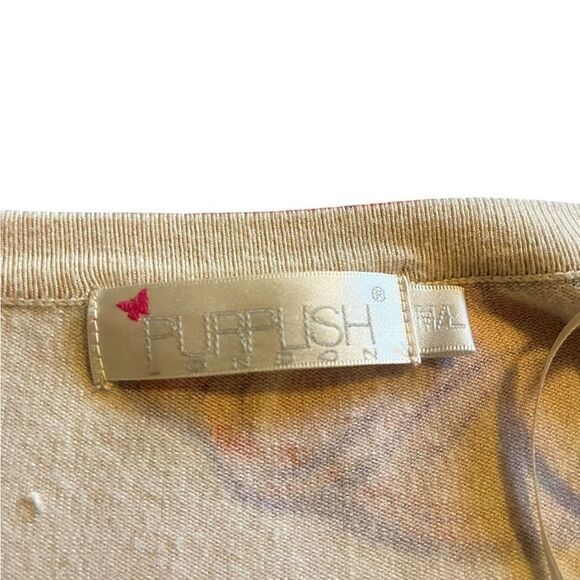 Purplish London Paris themed Cardigan - Picture 5 of 7